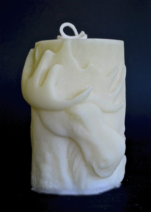 La Salle BOTANIQUE Natural Pillar Candle "Mighty Moose"