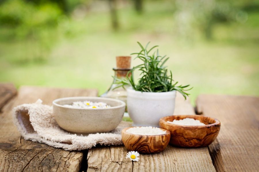 Organic skin care refers to products that include organically-farmed ingredients.