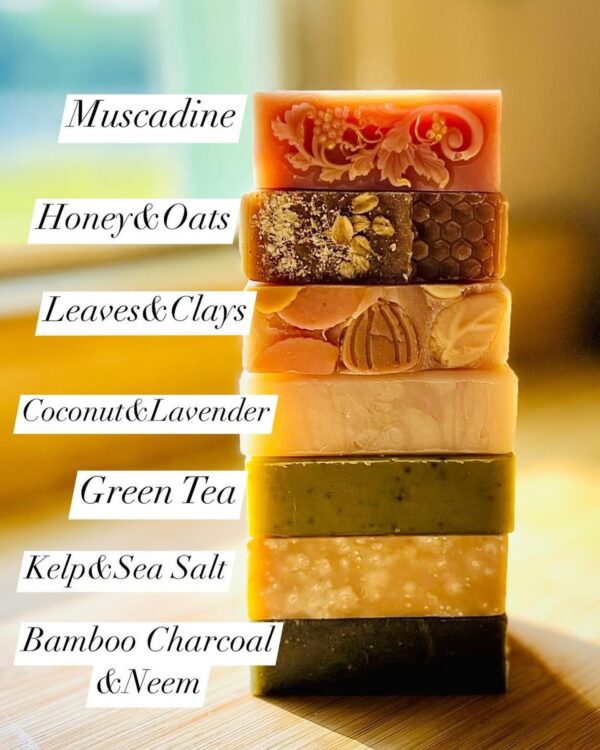 All-Natural Soap Bar with Green Tea - Image 4