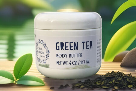 Green Tea Body Butter for sensitive and oily skin types by La Salle BOTANIQUE