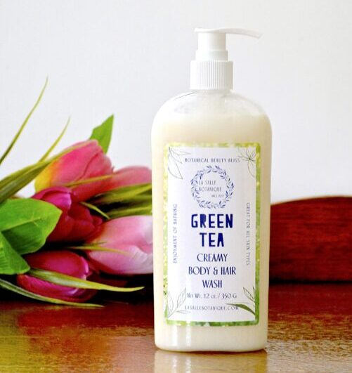 La Salle BOTANIQUE Creamy Body & Hair Wash with Green Tea