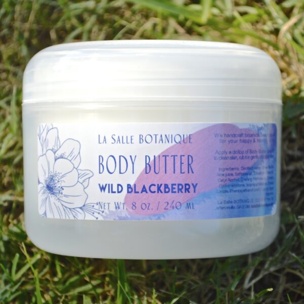 summer body butter Wild Blackberry by La Salle BOTANIQUE