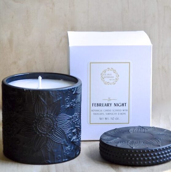 February Night pure candle by La Salle BOTANIQUE