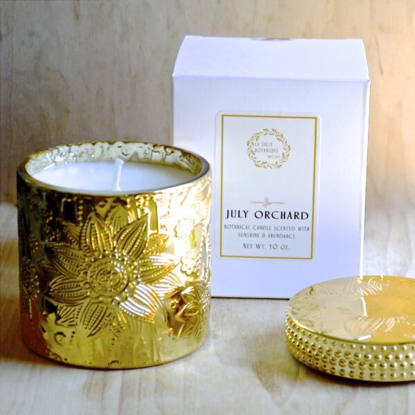 July Orchard organic candle by La Salle BOTANIQUE