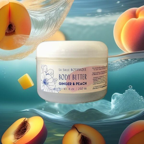 La Salle BOTANIQUE's tender body butter "Ginger & Peach"