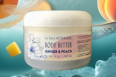 La Salle BOTANIQUE's tender body butter "Ginger & Peach"