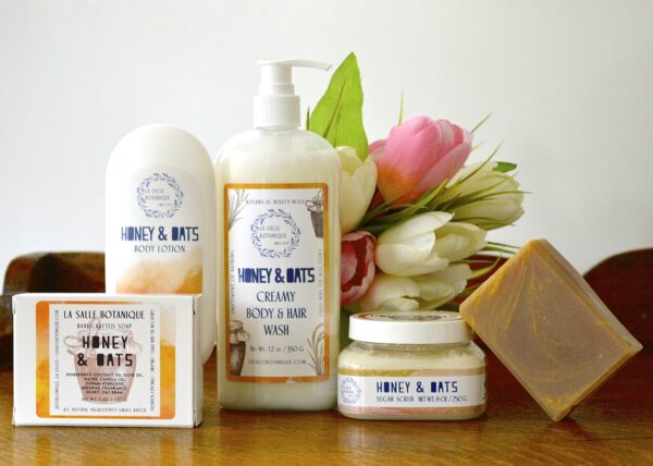 La Salle BOTANIQUE skincare collection with Honey