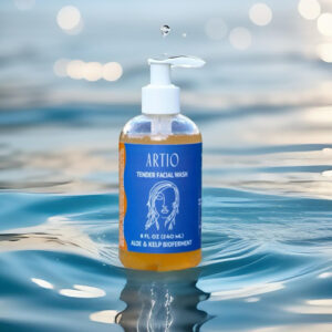 ARTIO BEAUTY Facial Wash with seaweed and aloe vera ferments. Designed for oily and sensitive skin by La Salle BOTANIQUE